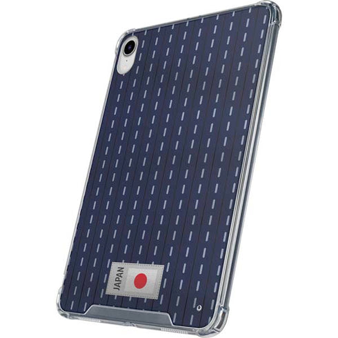 Japan Soccer Flag iPad 11th Gen (2025) Clear Case